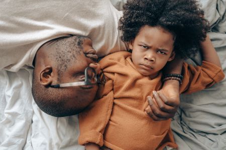 dad and child