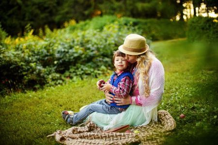 mother and child