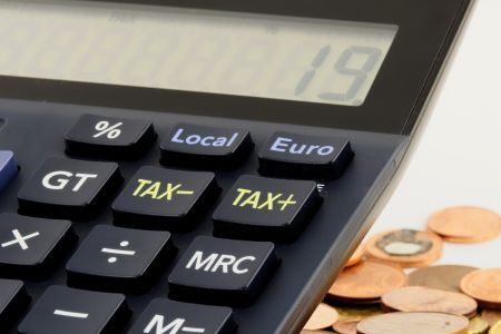 calculator with change