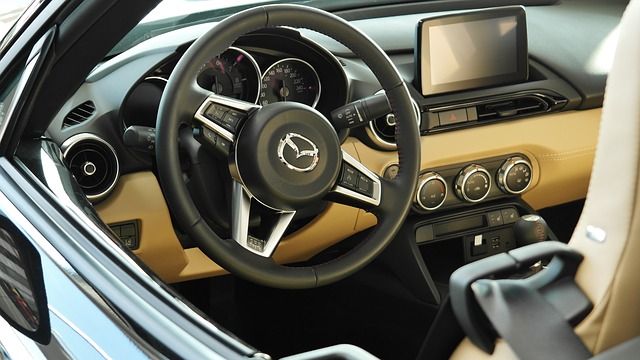 Inside of car