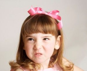 mocking girl