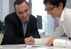 lawyer and client